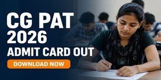 CG PAT 2026 Admit Card Released; Check Details Here
